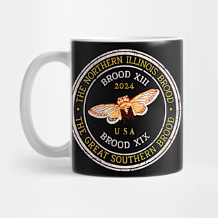 Cicada 2024 Event Brood XIX & XIII Emergence Mug